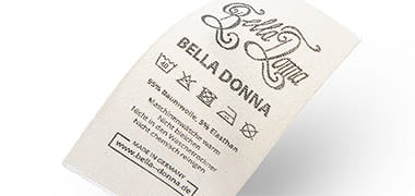 Etiquetas de cuidado